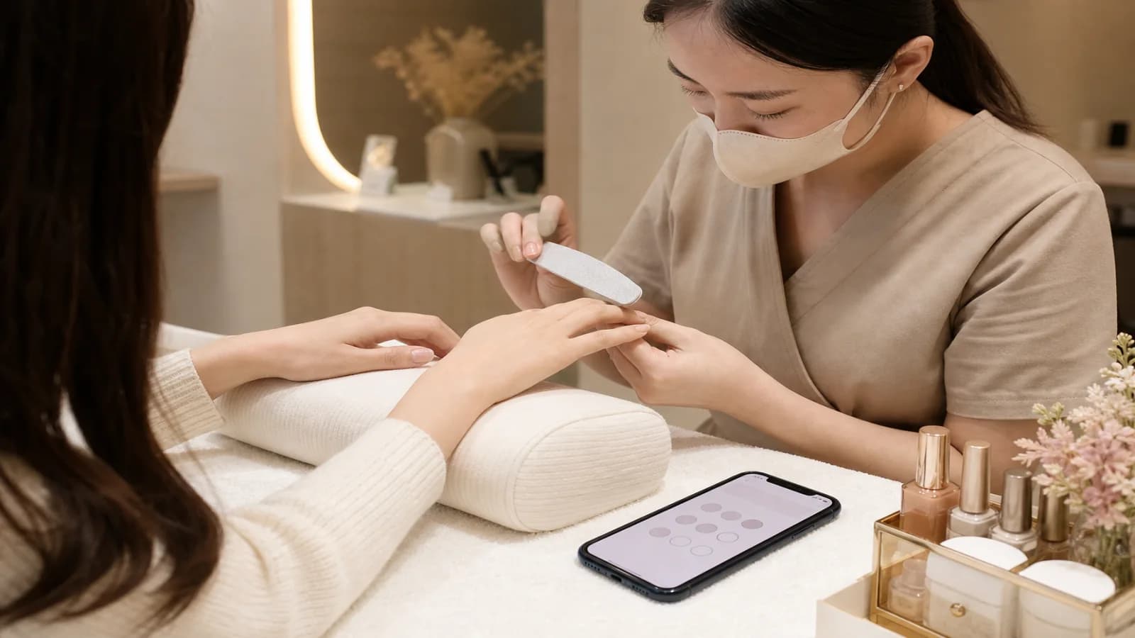 Ilustrasi artikel: Contoh Kartu Stamp Digital untuk Nail Salon